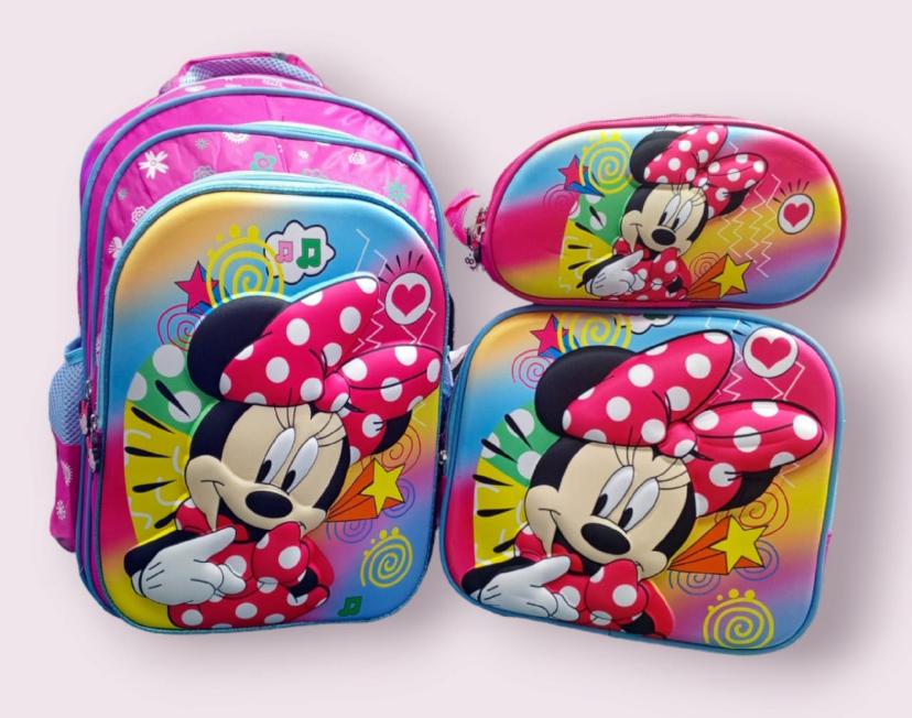 Miniatura 3 de combo maleta+lonchera+cartuchera